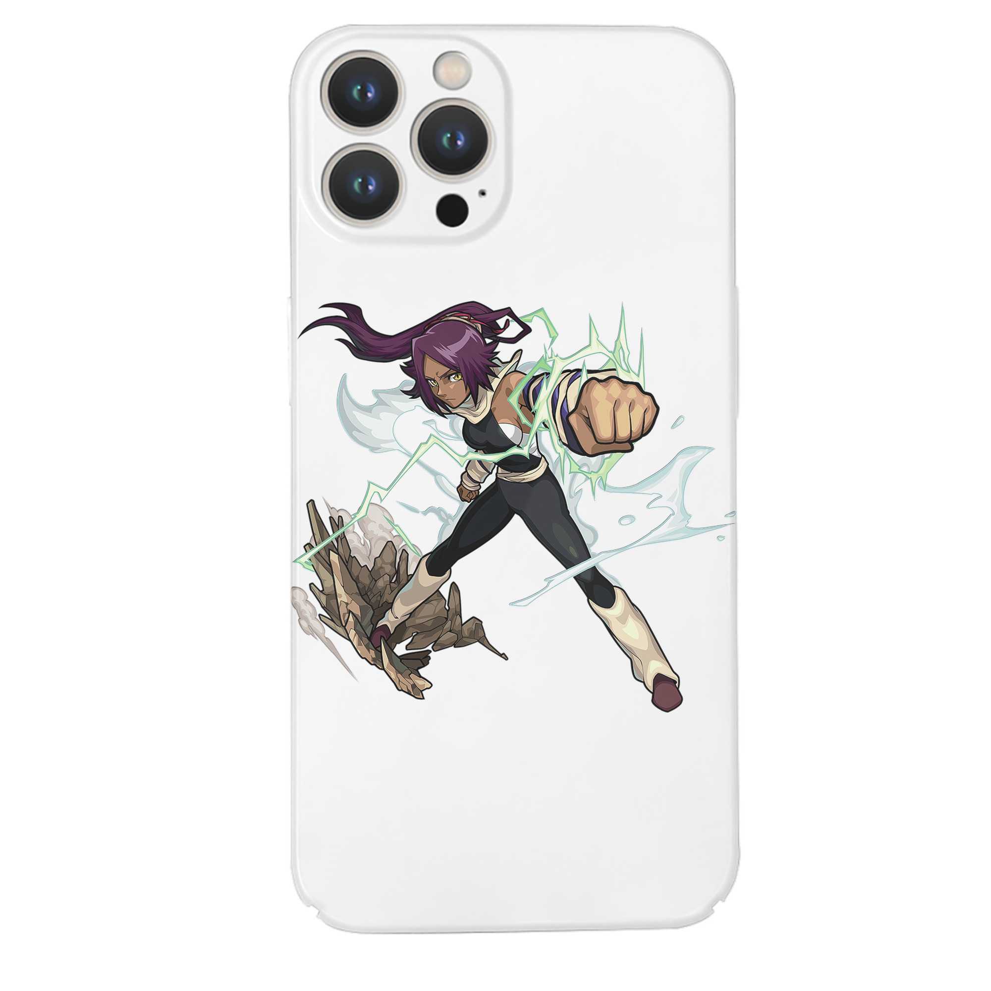 （画像用） ブリーチ 四楓院 夜一（しほういん よるいち） BLEACH Shihouin Yoruichi 【iPhone 14シリーズ対応】ハードケース